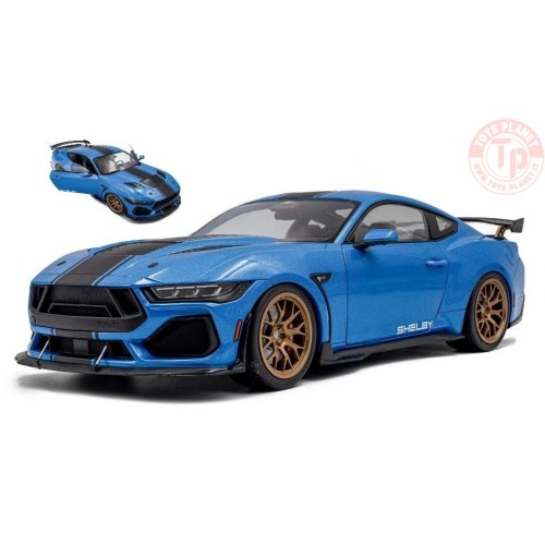 1/18 SHELBY MUSTANG SUPER SNAKE 2025 MET.GRABBER BLUE SL1813802 SOLIDO