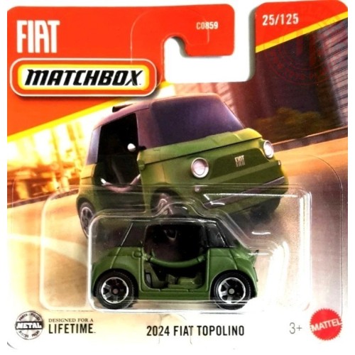 1/64 2024 Fiat Topolino MATCHBOX JBR43 MATCHBOX