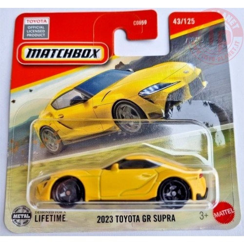 1/64 2023 Toyota GR Supra MATCHBOX JBR62 MATCHBOX