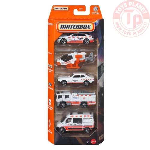 1/64 SET 5 MBX RESCUE V MATCHBOX JBX25 MATCHBOX