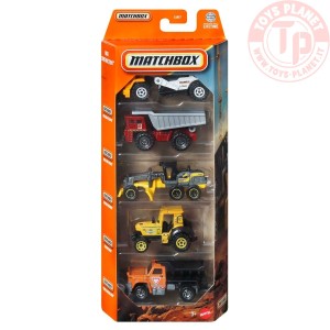 1/64 SET 5 MBX CONSTRUCTION MATCHBOX JBX34 MATCHBOX