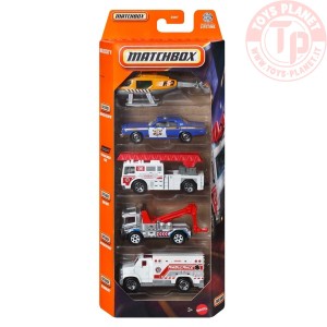 1/64 SET 5 MBX RESCUE MATCHBOX JBX37 MATCHBOX