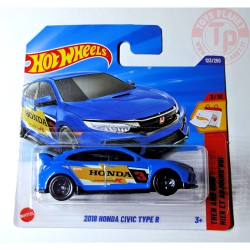 1/64 2018 Honda Civic Type R HOT WHEELS JBB77 HOT WHEELS
