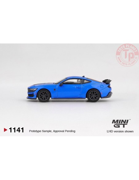 1/64 FORD MUSTANG DARK HORSE GRABBER BLUE 2024 MGT01141-L Mini Gt 1/64 FORD MUSTANG DARK HORSE GRABBER BLUE 2024 MGT01141-L Mini Gt