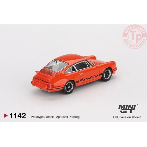 1/64 PORSCHE 911 CARRERA RS 2.7 TANGERINE 1973 MGT01142-L Mini Gt
