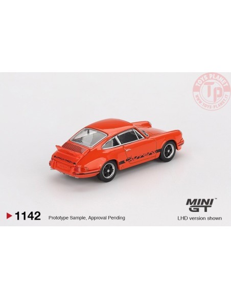 1/64 PORSCHE 911 CARRERA RS 2.7 TANGERINE 1973 MGT01142-L Mini Gt 1/64 PORSCHE 911 CARRERA RS 2.7 TANGERINE 1973 MGT01142-L Mini Gt