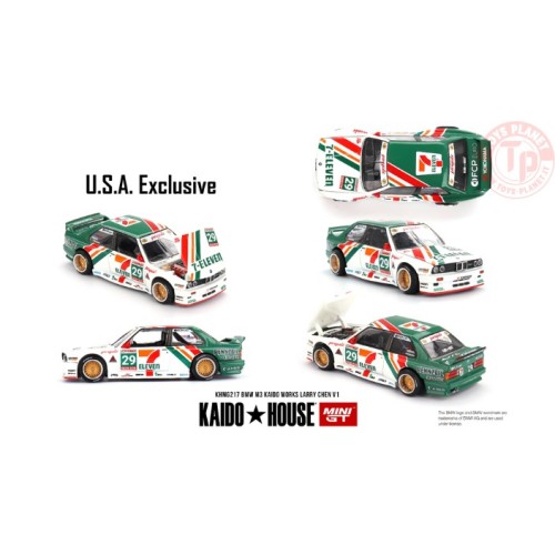 1/64 BMW M3 KAIDO WORKS LARRY CHEN V1 USA Exclusive KHMG217 Mini Gt