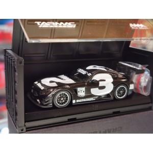 1/64 2018 Mercedes AMG GT3 N3 with container & figure, white T64-0084A3W TARMAC WORKS