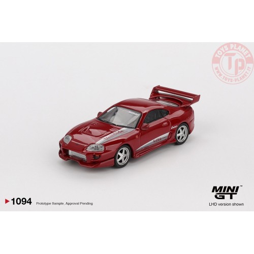 1/64 TOYOTA SUPRA MK4 (A80) VEILSIDE COMBAT V-I RED 1994 MGT01094-L Mini Gt