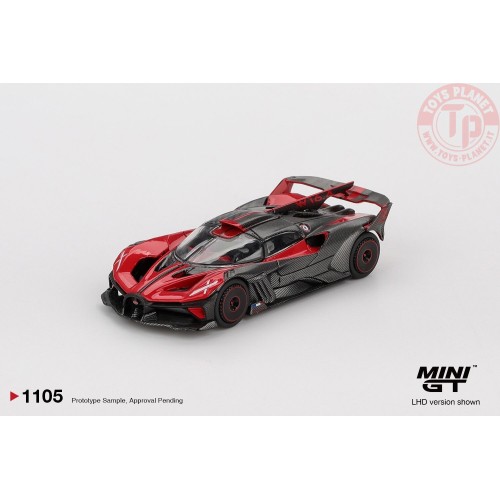 1/64 BUGATTI BOLIDE RED ULTIMATE 2026 MGT01105-L MINI GT