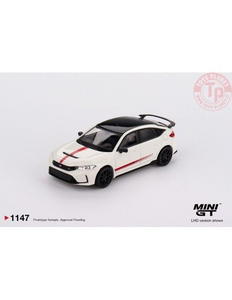 1/64 HONDA CIVIC (FL-5) TYPE R ULTIMATE EDITION CHAMPIONSHIP WHITE 2025 MGT01147-L Mini Gt