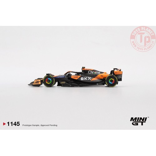 1/64 MCLAREN MCL38 N4 LANDO NORRIS HUNGARIAN F1 GP WINNER 2024 MGT01145-L Mini Gt