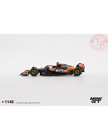 1/64 MCLAREN MCL38 N4 LANDO NORRIS HUNGARIAN F1 GP WINNER 2024 MGT01145-L Mini Gt 1/64 MCLAREN MCL38 N4 LANDO NORRIS HUNGARIAN F1 GP WINNER 2024 MGT01145-L Mini Gt