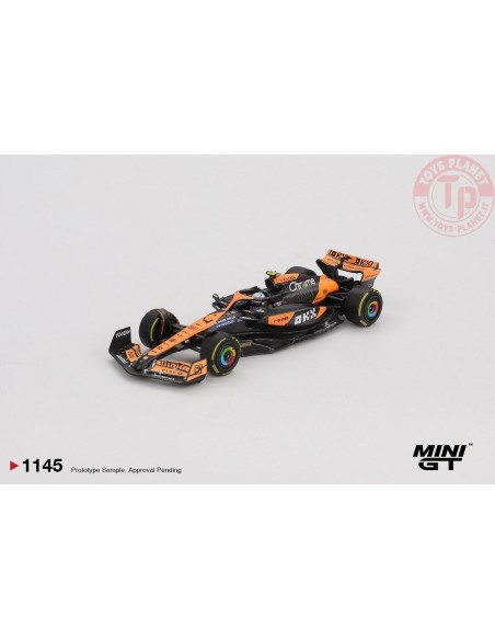 1/64 MCLAREN MCL38 N4 LANDO NORRIS HUNGARIAN F1 GP WINNER 2024 MGT01145-L Mini Gt