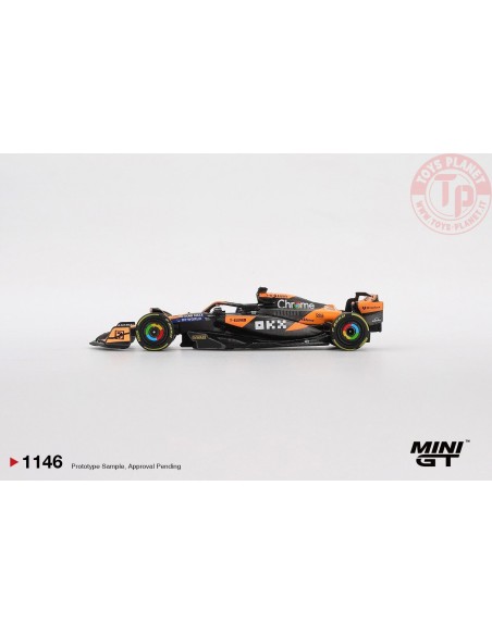 1/64 MCLAREN MCL38 N81 OSCAR PIASTRI HUNGARIAN F1 GP 2024 MGT01146-L Mini Gt 1/64 MCLAREN MCL38 N81 OSCAR PIASTRI HUNGARIAN F1 GP 2024 MGT01146-L Mini Gt