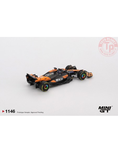 1/64 MCLAREN MCL38 N81 OSCAR PIASTRI HUNGARIAN F1 GP 2024 MGT01146-L Mini Gt 1/64 MCLAREN MCL38 N81 OSCAR PIASTRI HUNGARIAN F1 GP 2024 MGT01146-L Mini Gt