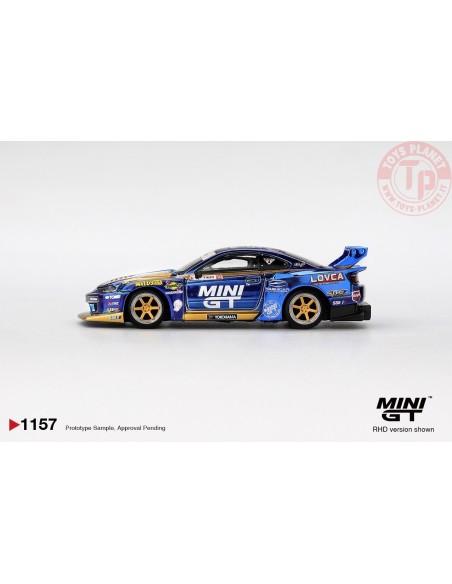 1/64 NISSAN SILVIA S15 LB-SUPER SILHOUETTE N555 TEAM MINI GT LIBERTY WALK FORMULA DRIFT 2025 MGT01157-R Mini Gt 1/64 NISSAN SILVIA S15 LB-SUPER SILHOUETTE N555 TEAM MINI GT LIBERTY WALK FORMULA DRIFT 2025 MGT01157-R Mini Gt