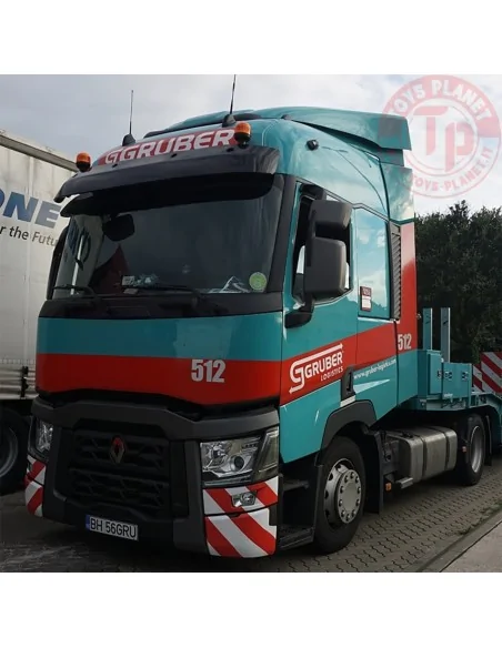 RENAULT TRUCKS T 4X2 LOW LOADER EURO - 2 AXLE - GRUBER WSI 01-3753 WSI MODELS