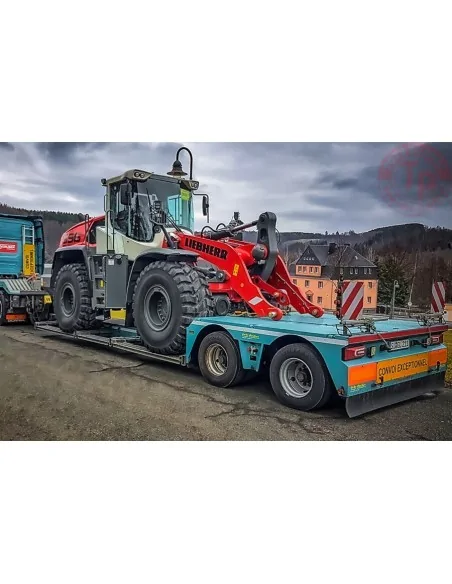 RENAULT TRUCKS T 4X2 LOW LOADER EURO - 2 AXLE - GRUBER WSI 01-3753 WSI MODELS
