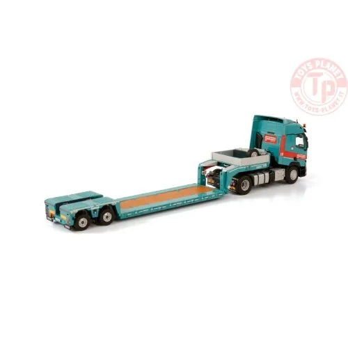 RENAULT TRUCKS T 4X2 LOW LOADER EURO - 2 AXLE - GRUBER WSI 01-3753 WSI MODELS