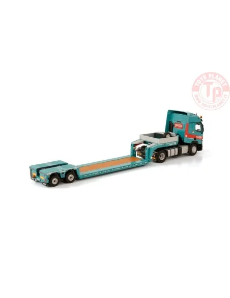 RENAULT TRUCKS T 4X2 LOW LOADER EURO - 2 AXLE - GRUBER WSI 01-3753 WSI MODELS