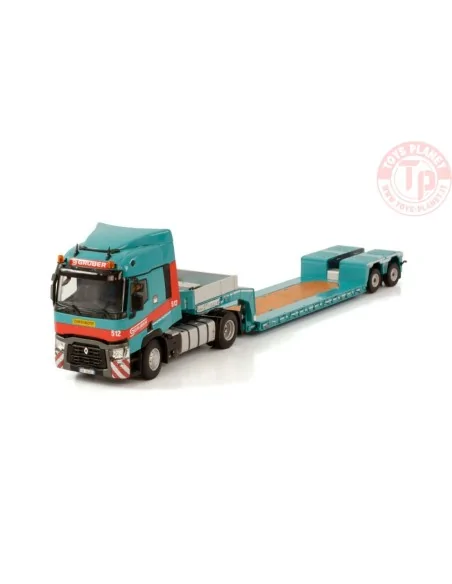 RENAULT TRUCKS T 4X2 LOW LOADER EURO - 2 AXLE - GRUBER WSI 01-3753 WSI MODELS