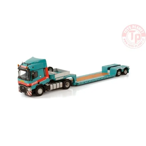 RENAULT TRUCKS T 4X2 LOW LOADER EURO - 2 AXLE - GRUBER WSI 01-3753 WSI MODELS