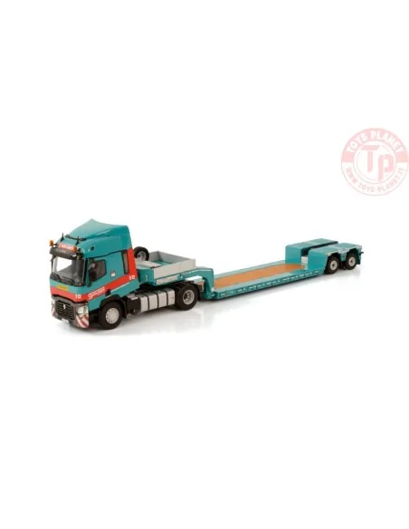 RENAULT TRUCKS T 4X2 LOW LOADER EURO - 2 AXLE - GRUBER WSI 01-3753 WSI MODELS