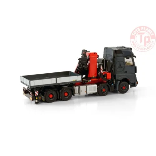 MERCEDES AROCS BIG SPACE 8X4 SWAP BODY WITH PALFINGER PK 165.002 TEC7 + JIB PREMIUM LINE WSI 04-2139 WSI MODELS