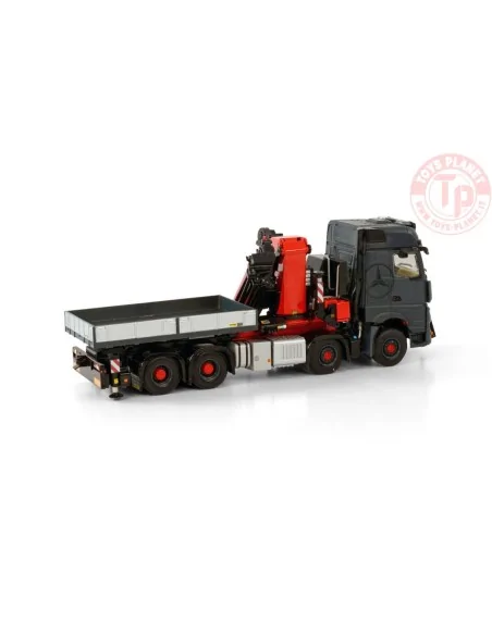 MERCEDES AROCS BIG SPACE 8X4 SWAP BODY WITH PALFINGER PK 165.002 TEC7 + JIB PREMIUM LINE WSI 04-2139 WSI MODELS