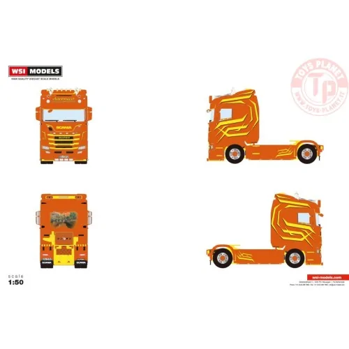 SCANIA S NORMAL CS20N 4X2 Aurénico WSI 01-4705 WSI MODELS