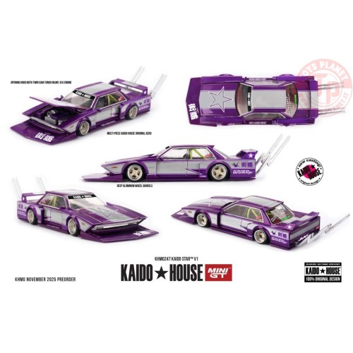 1/64 KAIDO STAR V1 1985 KHMG247 MINI GT