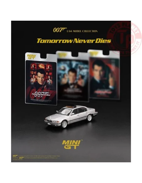 BMW 750 IL (E39) TOMORROW NEVER DIES ENGLISH BLISTER PACKAGING 1997 1:64 MGT00902-007E MINI GT