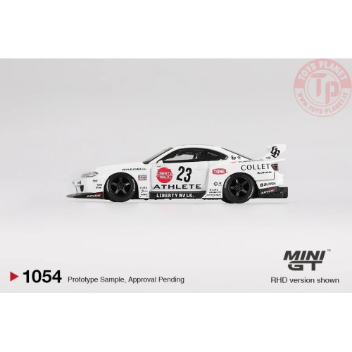 1:64 NISSAN SILVIA S15 LB-SUPER SILHOUETTE ATHLETE 2024 MGT01054-R Mini Gt