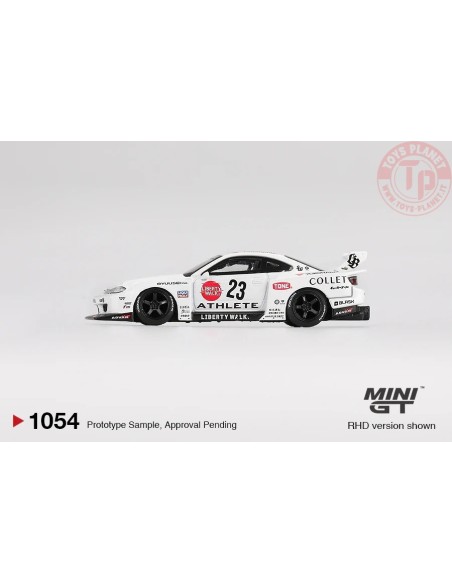 1:64 NISSAN SILVIA S15 LB-SUPER SILHOUETTE ATHLETE 2024 MGT01054-R Mini Gt