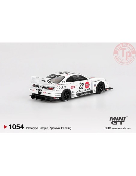 1:64 NISSAN SILVIA S15 LB-SUPER SILHOUETTE ATHLETE 2024 MGT01054-R Mini Gt