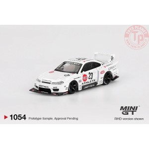 1:64 NISSAN SILVIA S15 LB-SUPER SILHOUETTE ATHLETE 2024 MGT01054-R MINI GT