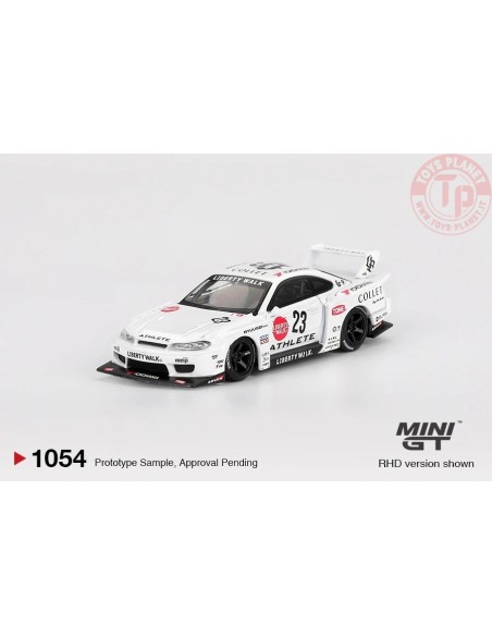 1:64 NISSAN SILVIA S15 LB-SUPER SILHOUETTE ATHLETE 2024 MGT01054-R Mini Gt