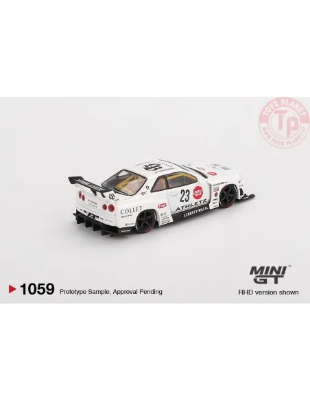 1:64 NISSAN GTR (R34) SUPER SILHOUETTE ATHLETE/COLLET 2024 MGT01059-R Mini Gt