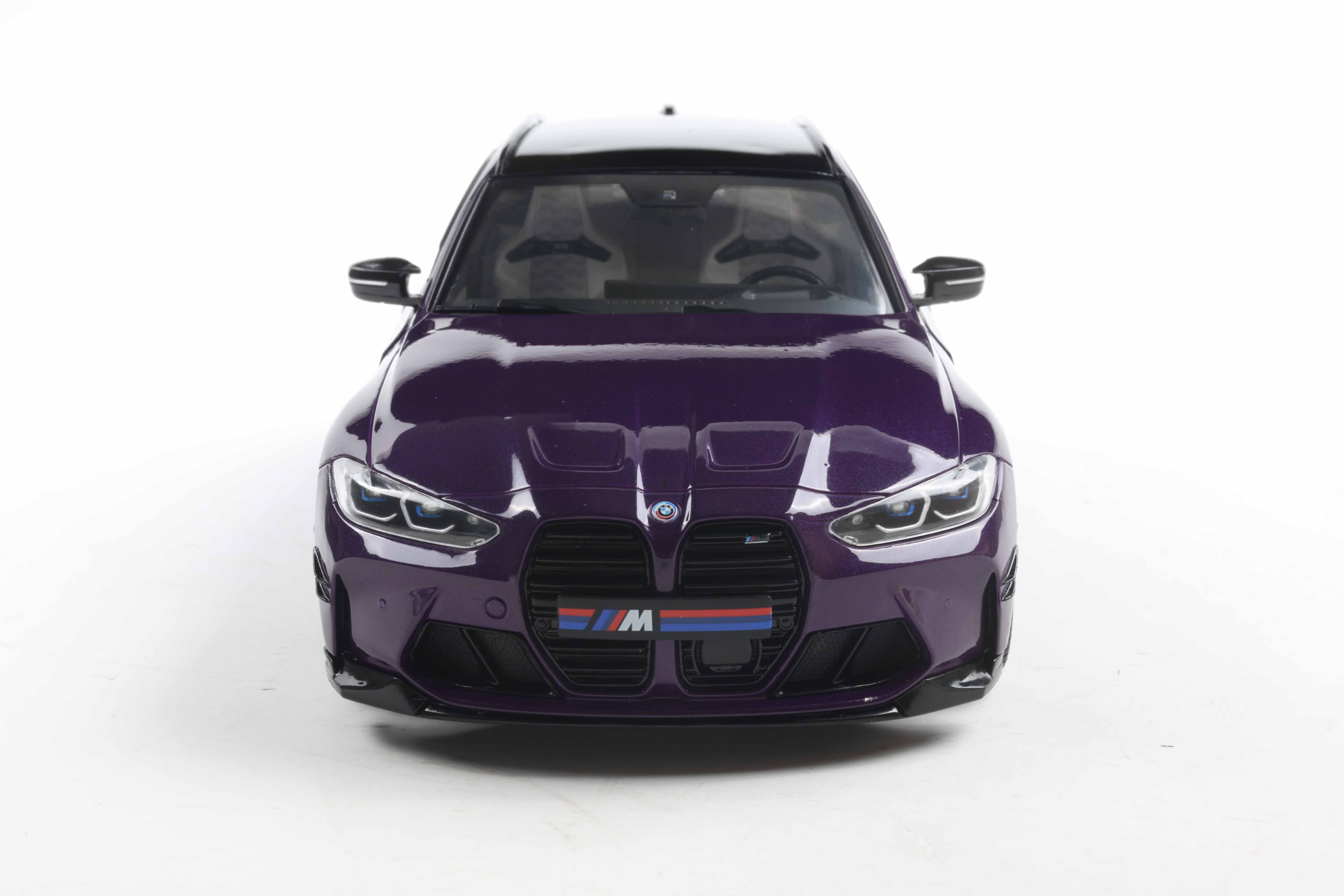 S1813701 1/18 BMW M3 (G81) TOURING 2024 MET.TWILIGHT PURPLE PEARL 1