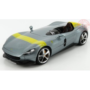 1/18 FERRARI MONZA SP1 2018 - SILVER BU18-16013GY BURAGO