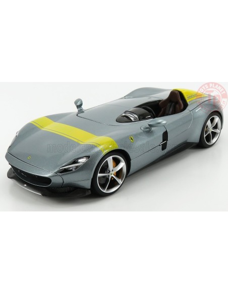 1/18 FERRARI MONZA SP1 2018 - SILVER BU18-16013GY BURAGO