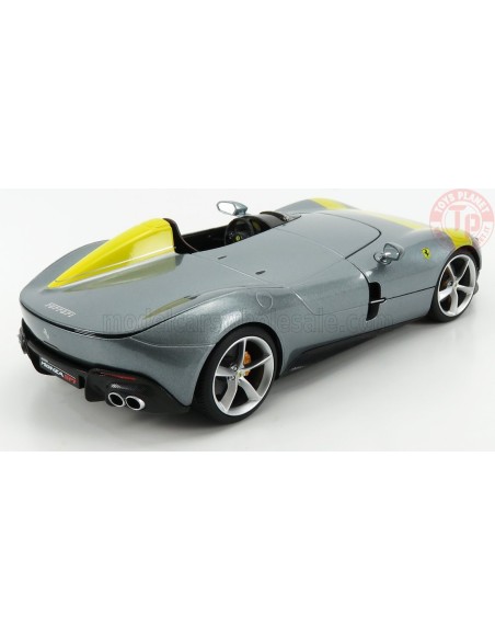 1/18 FERRARI MONZA SP1 2018 - SILVER BU18-16013GY BURAGO 1/18 FERRARI MONZA SP1 2018 - SILVER BU18-16013GY BURAGO