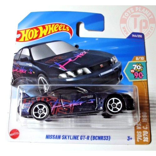 1/64 Nissan Skyline GT-R - BCNR33 HOT WHEELS HYY04 HOT WHEELS