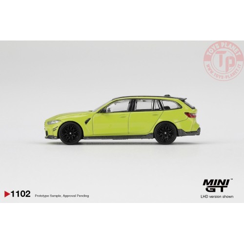 1:64 BMW M3 (G82) TOURING SAO PAULO YELLOW 2025 MGT01102-L MINI GT