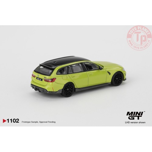 1:64 BMW M3 (G82) TOURING SAO PAULO YELLOW 2025 MGT01102-L MINI GT