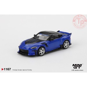 1:64 NISSAN FAIRLADY Z VEILSIDE FFZ400 SEIRAN BLUE 2024 MGT01167-L Mini Gt