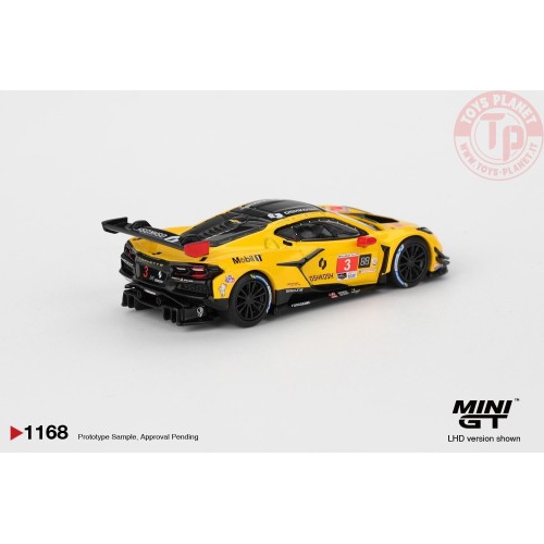 1:64 CHEVROLET CORVETTE Z06 GT3 R N3 PRATT MILLER MOTORSPORTS DAYTONA 24 HRS 2025 MGT01168-L MINI GT