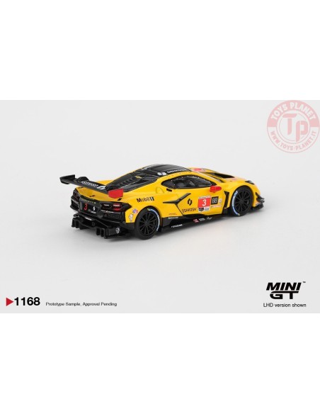 1:64 CHEVROLET CORVETTE Z06 GT3 R N3 PRATT MILLER MOTORSPORTS DAYTONA 24 HRS 2025 MGT01168-L MINI GT