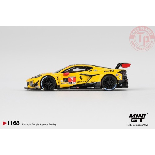1:64 CHEVROLET CORVETTE Z06 GT3 R N3 PRATT MILLER MOTORSPORTS DAYTONA 24 HRS 2025 MGT01168-L MINI GT